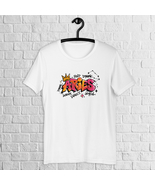 Aries Zodiac Graffiti Shirt, Aries Birthday Gift, Graffiti Art, Urban Style - $23.50+