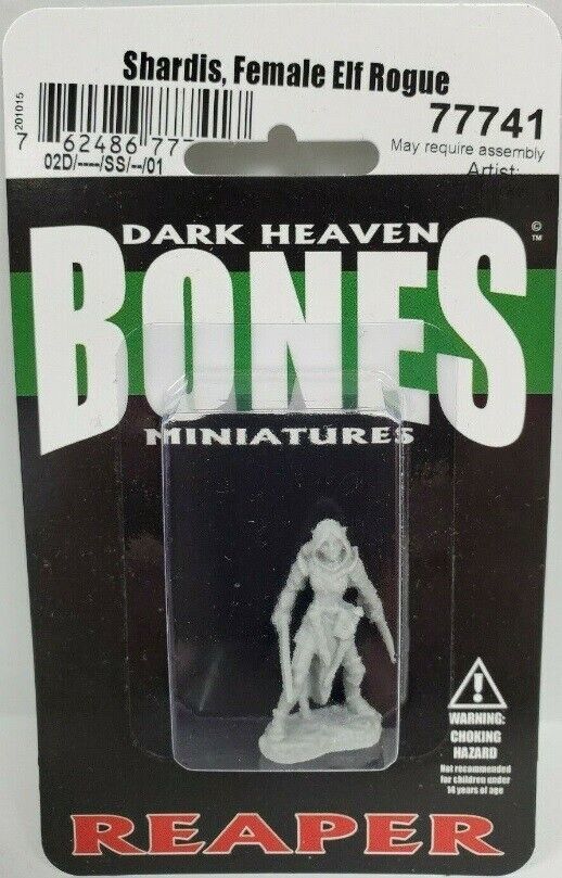 SHARDIS, Female Elf Rogue - Reaper Miniatures Dark Heaven Bones - New in... - $3.74