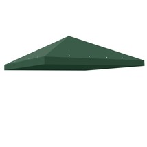 297X297Cm 1-Tier Gazebo Top Replacement Canopy Patio Cover Garden Outdoor Yard - £73.53 GBP
