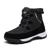 STS Women Snow Boots Ankle Winter New Keep Warm Plush Cotton Women Shoes Fashion - £40.17 GBP