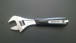 Wright -  Precision Adj. Wrench Cobalt Finish Cushion Grip 1-1/8&quot; Capaci... - £22.53 GBP