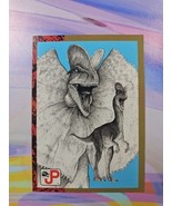1993 Topps Jurassic Park Trading Card | Dilophosaur #78 - $0.99