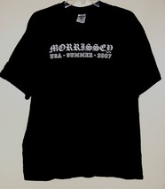 Morrissey Concert Tour T Shirt Vintage Summer 2007 Local Crew Size X-Large - $109.99