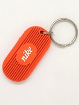 Nike Old Logo Double Sided Rubber Keychain / Key Ring / Bag Charm - RARE... - £26.70 GBP