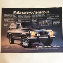 1979 Jeep Cherokee Vintage Print Ad pa6 - £6.22 GBP