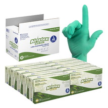 Dynarex Aloetex Latex Disposable Exam Gloves, Powder Free, All Sizes, 10... - $236.99