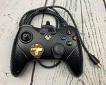 Controller fits Xbox One Black Gold Wired - £26.66 GBP