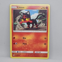 Pokemon Litten Sun &amp; Moon 24/149 Common Fire Basic TCG Card - £0.77 GBP