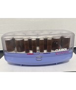 Clairol Kindness Vintage VH24 Hair Hot Rollers Curlers Velvet Flocked 1985 - €20,47 EUR