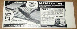1957 Print Ad Eddie Bauer Finest Sleeping Bags Made in Seattle,WA - £6.64 GBP