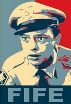 Andy Griffith BARNEY FIFE 19X13 Obama style poster - £15.28 GBP