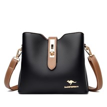 Large Capacity Shoulder Bags for Women New High Quality Leather Messenger Bags F - £40.24 GBP