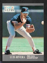 Boston Red Sox Luis Rivera 1991 Fleer Ultra #42 ! - £0.39 GBP