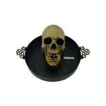 Gemmy Animated Talking Singing SKULL Candy Dish Platter Motion Activated... - $22.76