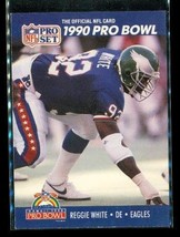 Vintage 1990 Nfl Pro Bowl Set Football Trading Card #423 Reggie White Eagles - £3.89 GBP