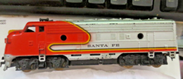 Santa Fe Train Engine Diesel Locomotive HO Gauge Model Toy Railroad - $12.19