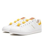 Adidas Stan Smith Embossed LEGO Smooth White Lace-Up Sneakers Wm&#39;s 7.5 NWT - $113.50 CAD