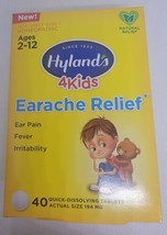 Hyland's 4 kids Earache Relief 40 Quick Dissolving Tablets Homeopathic