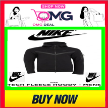 ✅???Sale??Nike Tech Zip Hoodie Fleece Jacket Sport Jacket???Buy Now??️ - £55.03 GBP