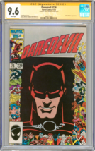 Daredevil #236 CGC SS 9.6 SIGNED Walt Simonson Cover Art Marvel 25th Anniversary - £126.41 GBP