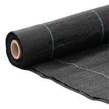 vidaXL Weed Membrane Black with green stripes Polypropylene 6.6 x 328.1 ft - $334.53 CAD