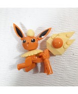 Mega Construx Pokemon Eevee Evolution Flareon brick figurine toy Blocks ... - $11.00