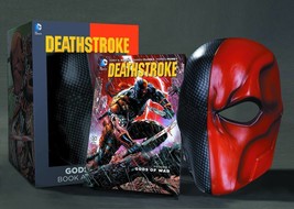 Tony Daniel SIGNED Deathstroke The Terminator Book Mask Set GODS OF WAR ... - $59.39