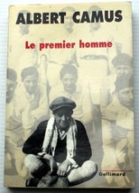 Albert Camus 1994 TP/DJ 1st Print Le Premier Homme Roman Autobiographique - £15.50 GBP