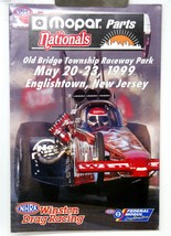 1999 NHRA Winston Drag Racing Mopar Nationals Schedule Brochure	4980 - £7.90 GBP