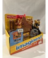 Imaginext CASTLE ROYAL COACH Action Tech Figure Set Knight 16482 - $853.02 MXN