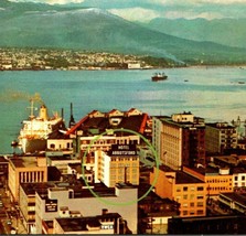 c1960 Abbotsford Hotel Vancouver Canada Postcard Pender at Burrard BC - $12.95