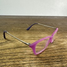 RAY-BAN Jr Eyeglasses Frames Only RB1540 3620 48-14-130 Purple Matte/Silver - $16.99