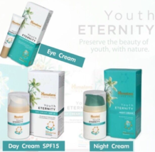 Himalaya Youth Eternity Day Cream 50ml + Night Cream 50ml + Under Eye Cream 15ml - £36.61 GBP