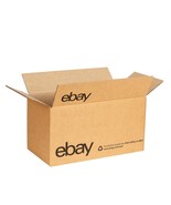 (25) eBay-Branded Boxes With Black Color Logo 12&quot; x 6&quot; x 6&quot; - £38.77 GBP