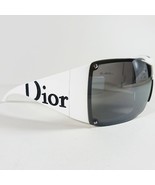 Christian Dior Overshine 2 White/Black Galliano Y2k Era Shield Sunglasse... - $465.02 CAD