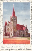 Yakima Washington~St Joseph&#39;s Catholic Stone CHURCH~1906 Postcard - £9.65 GBP