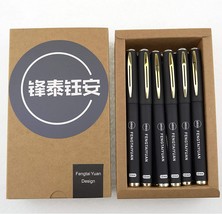 Fengtaiyuan 10P18, Gel Ink Rollerball Pens, Black Ink, Bold Point 1Mm,, ... - $30.95