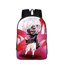 Anime Tokyo Ghoul Backpack For Teenager Children Large Capacity School Bags Toky - £25.34 GBP