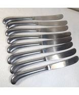Rogers Jefferson Manor butter knife x8 Stainless steel Blunt Pistol Grip... - $46.10 CAD