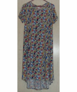 NEW WOMENS LuLaRoe &quot;Carly&quot; Mickey Mouse on GRAY KNIT POCKET SWING DRESS ... - €32,44 EUR