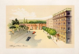 Albergo Eliseo-Roma Unposted Antique PostcardHotel Elysee-Rome - £15.81 GBP
