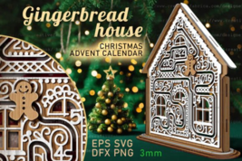 Gingerbread house advent calenda thumb200