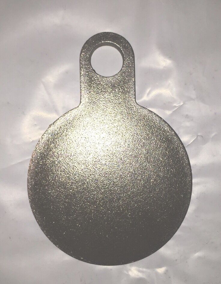 AR500 Steel Target 3&quot; X 1/4&quot; Gong Hanger NRA Action Pistol Plate - $5.95