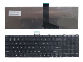New Toshiba Satellite C55-A5204 C55-A5220 Laptop Us Keyboard Black - £24.50 GBP