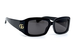 New Gucci GG1403S 001 Black Dark Grey Authentic Sunglasses 54-16 - £251.44 GBP