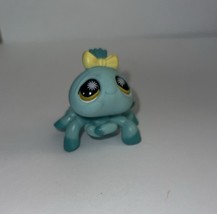 Littlest Pet Shop #430 Spider Yellow Bow Yellow / Brown Eyes Rare - £10.71 GBP