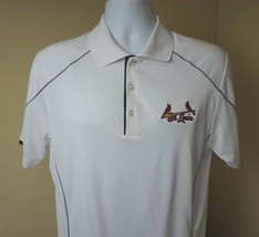 New NIKE Golf Tour Performance Dri-Fit St. Louis Cardinals MLB Polo Shirt Small - £19.46 GBP