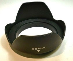 67mm Screw in Petal Lens Hood Shade for 18-200mm lens - $9.61