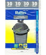 44 LARGE 30 Gallon TRASH Can Garbage BAGS Liners Black unscented RUFFIES... - €21,03 EUR
