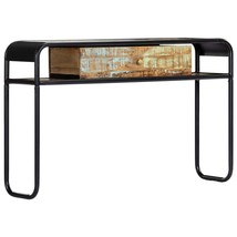 Console Table 118x30x75 cm Solid Reclaimed Wood - £120.72 GBP